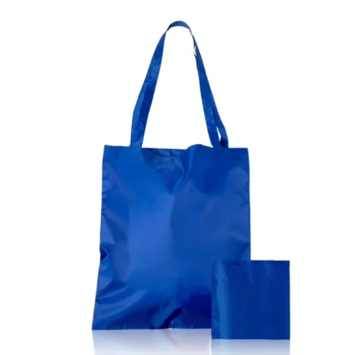Gift Campaign Borsa pieghevole in rPET plastica riciclate ideale da portare ovunque 50g/m2> Borse Per La Spesa