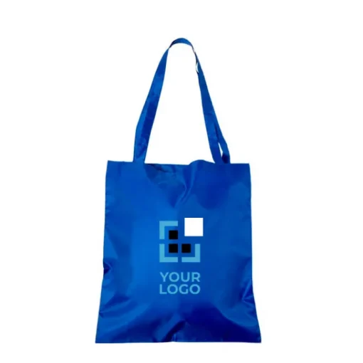 Gift Campaign Borsa pieghevole in rPET plastica riciclate ideale da portare ovunque 50g/m2> Borse Per La Spesa