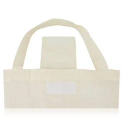 Gift Campaign Borsa pieghevole per la spesa in cotone con manici corti 110 g/m2> Shopper In Cotone Personalizzate
