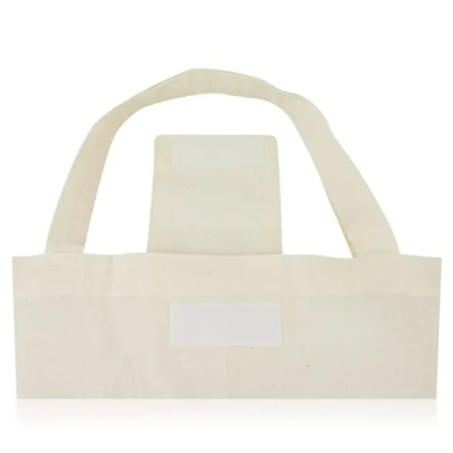 Gift Campaign Borsa pieghevole per la spesa in cotone con manici corti 110 g/m2> Shopper In Cotone Personalizzate