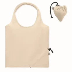 Gift Campaign Borsa pieghevole per la spesa in cotone riciclato e rPET 140 g/m²> Borse Per La Spesa|Shopper In Cotone Personalizzate