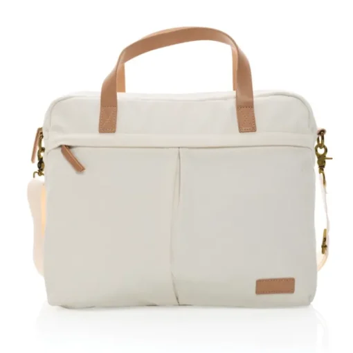 Gift Campaign Borsa porta computer con logo ecologica doppia tasca 15,6'' Getaway> Borse Porta Pc