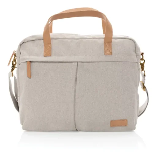Gift Campaign Borsa porta computer con logo ecologica doppia tasca 15,6'' Getaway> Borse Porta Pc