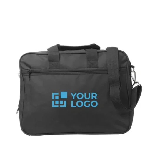 Gift Campaign Borsa porta computer promozionale manici corti e tracolla Finance 15''> Gadget Per L'Ufficio|Borse Porta Pc