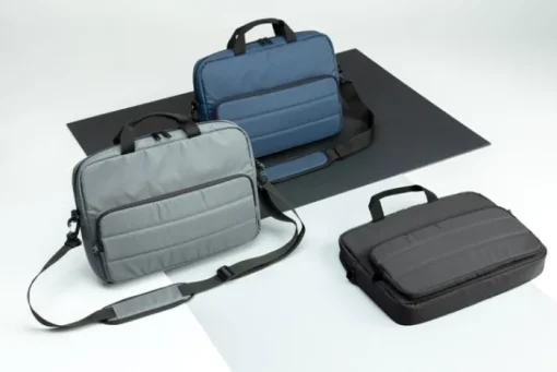 Gift Campaign Borsa porta pc personalizzata multitasche con tracolla 15,6” Pocket RPET> Borse Porta Pc