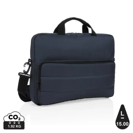 Gift Campaign Borsa porta pc personalizzata multitasche con tracolla 15,6” Pocket RPET> Borse Porta Pc