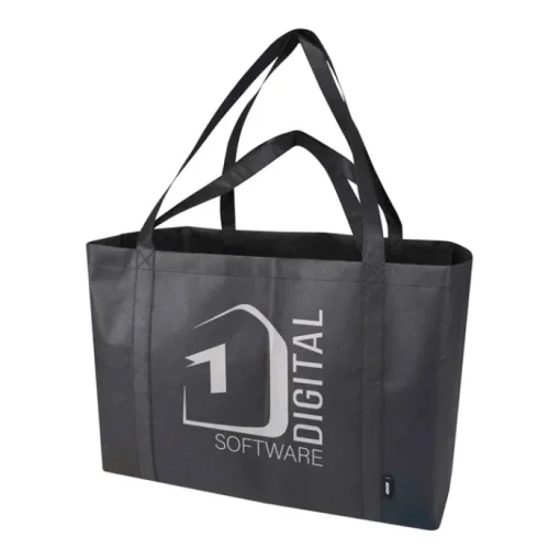 Gift Campaign Borsa promozionale extra large in poliestere riciclato con manici 65L> Borse Per La Spesa