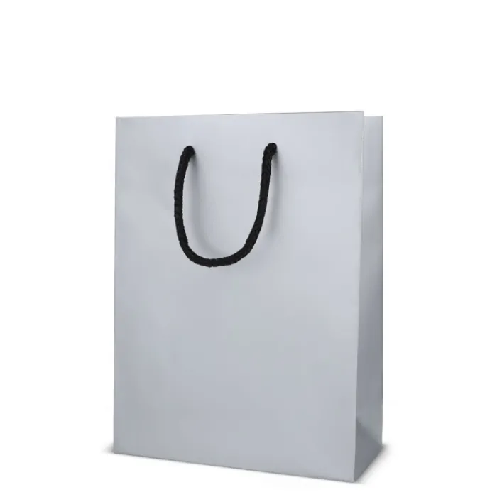 Gift Campaign Borsa regalo in carta con manici e interno nero 18x8x24 cm> Buste Di Carta