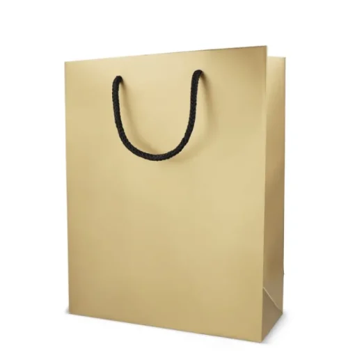 Gift Campaign Borsa regalo in carta con manici e interno nero 24x10x30 cm> Buste Di Carta