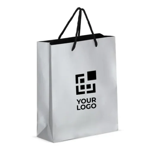 Gift Campaign Borsa regalo in carta con manici e interno nero 24x10x30 cm> Buste Di Carta