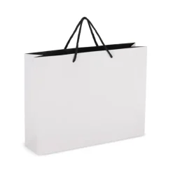 Gift Campaign Borsa regalo in carta con manici e interno nero 40x12x30 cm> Buste Di Carta