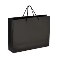 Gift Campaign Borsa regalo in carta con manici e interno nero 40x12x30 cm> Buste Di Carta