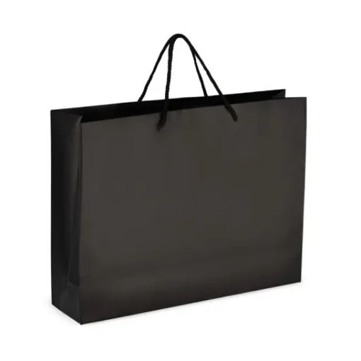 Gift Campaign Borsa regalo in carta con manici e interno nero 40x12x30 cm> Buste Di Carta