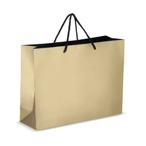 Gift Campaign Borsa regalo in carta con manici e interno nero 40x12x30 cm> Buste Di Carta
