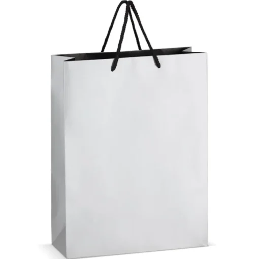Gift Campaign Borsa regalo in carta con manici e interno nero 30x12x40 cm> Buste Di Carta