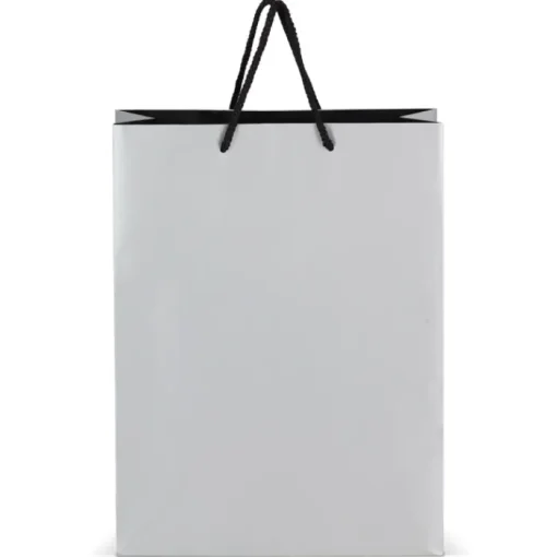 Gift Campaign Borsa regalo in carta con manici e interno nero 30x12x40 cm> Buste Di Carta