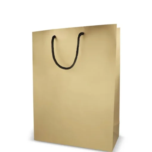 Gift Campaign Borsa regalo in carta con manici e interno nero 30x12x40 cm> Buste Di Carta