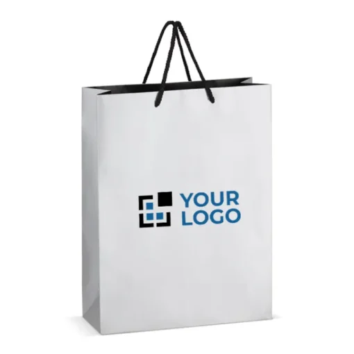 Gift Campaign Borsa regalo in carta con manici e interno nero 30x12x40 cm> Buste Di Carta