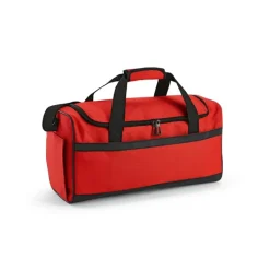 Gift Campaign Borsa sportiva personalizzata in rPET 600D con cinghie nere riflettenti></noscript> Borse Da Palestra