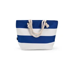 Gift Campaign Borsa termica a righe in rPET con manici in cotone riciclato da 15l></noscript> Borse Termiche