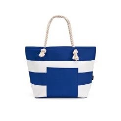 Gift Campaign Borsa termica a righe in rPET con manici in cotone riciclato da 15l></noscript> Borse Termiche