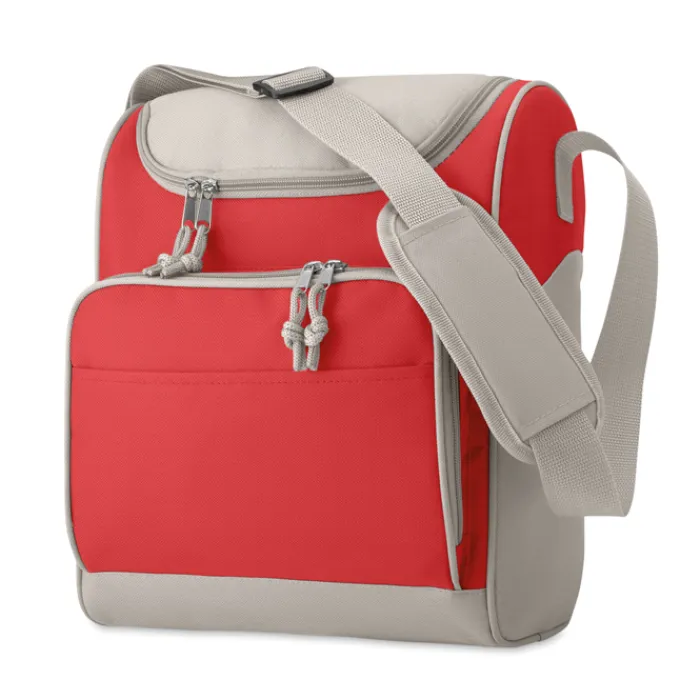 Gift Campaign Borsa termica bicolore con tracolla tasca frontale Peak> Borse Termiche