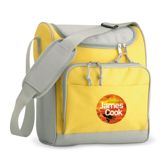 Gift Campaign Borsa termica bicolore con tracolla tasca frontale Peak> Borse Termiche