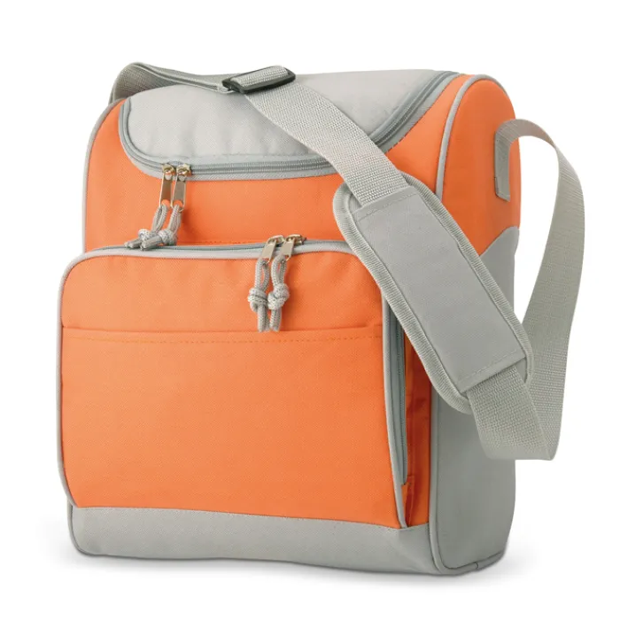 Gift Campaign Borsa termica bicolore con tracolla tasca frontale Peak> Borse Termiche