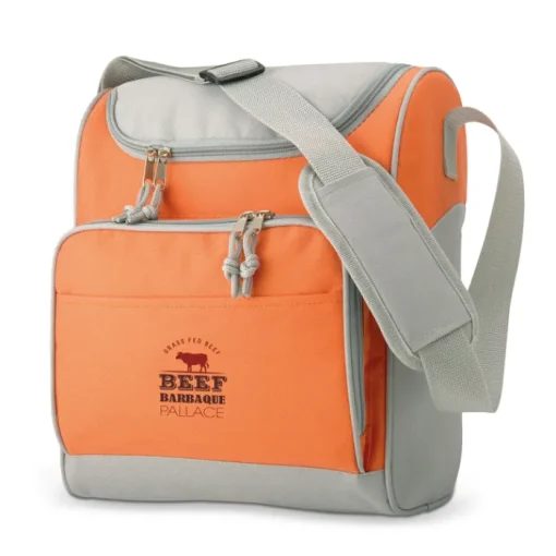 Gift Campaign Borsa termica bicolore con tracolla tasca frontale Peak> Borse Termiche
