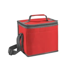Gift Campaign Borsa termica con logo tasca frontale manico tracolla regolabile Cube> Borse Termiche