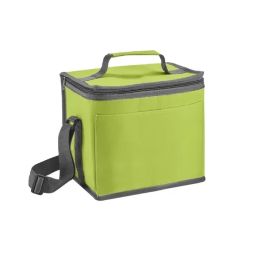 Gift Campaign Borsa termica con logo tasca frontale manico tracolla regolabile Cube> Borse Termiche
