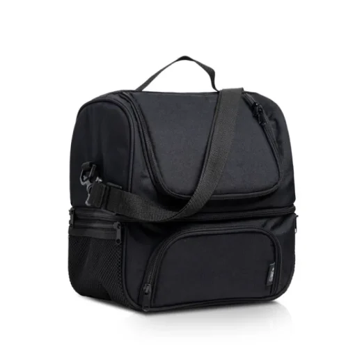 Gift Campaign Borsa termica con tracolla realizzata con bottiglie riciclate rPET> Borse Termiche