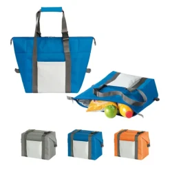 Gift Campaign Borsa termica con zip doppio utilizzo manici regolabili imbottita Duo></noscript> Borse Termiche