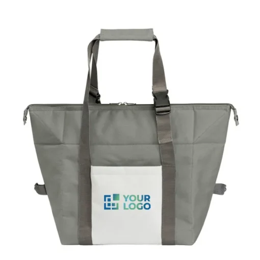 Gift Campaign Borsa termica con zip doppio utilizzo manici regolabili imbottita Duo> Borse Termiche