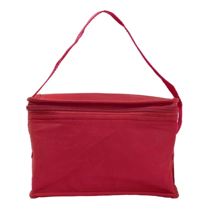 Gift Campaign Borsa termica da 80g/m2 con manico coordinato 6 lattine in TNT> Borse Termiche