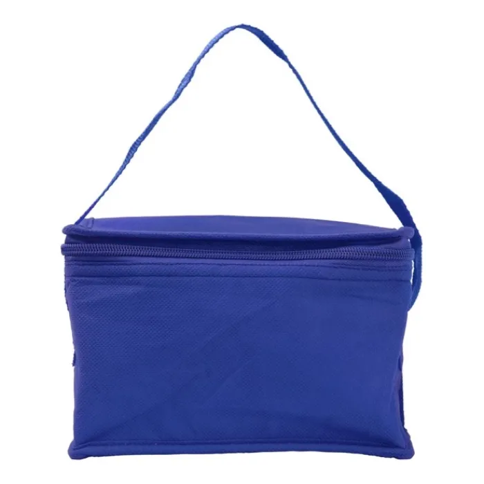 Gift Campaign Borsa termica da 80g/m2 con manico coordinato 6 lattine in TNT> Borse Termiche