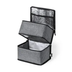 Gift Campaign Borsa termica doppio scomparto con zip maniglia rinforzata Dual RPET> Gadget Ecologici|Borse Termiche