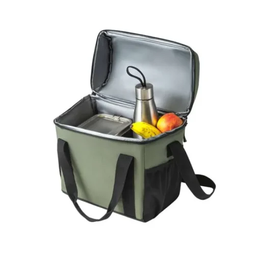 Gift Campaign Borsa termica imbottita in 600D RPET con doppia zip e capacità di 11l> Borse Termiche
