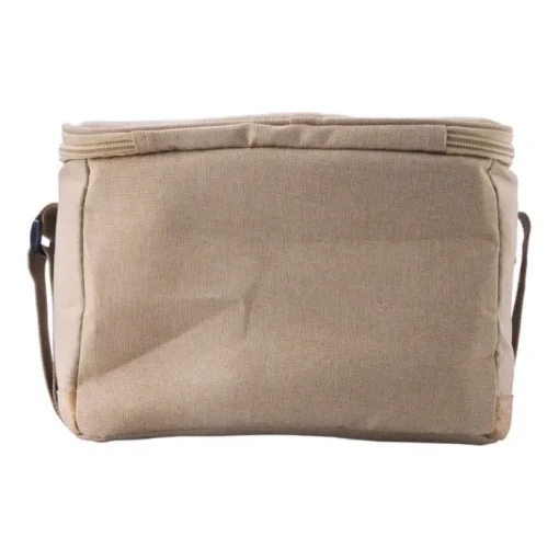 Gift Campaign Borsa termica in 600 D rPET con base di sughero e tasca anteriore> Borse Termiche
