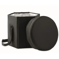 Gift Campaign Borsa termica in alluminio con logo si trasforma in sgabello o tavolino> Borse Termiche