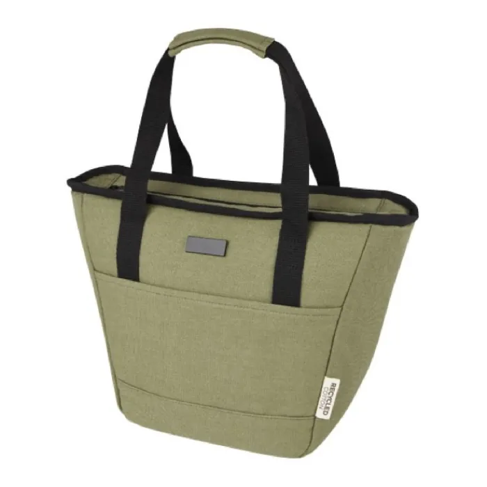 Gift Campaign Borsa termica in cotone riciclato 330g/m2 con scomparto 6l/9 lattine> Borse Termiche