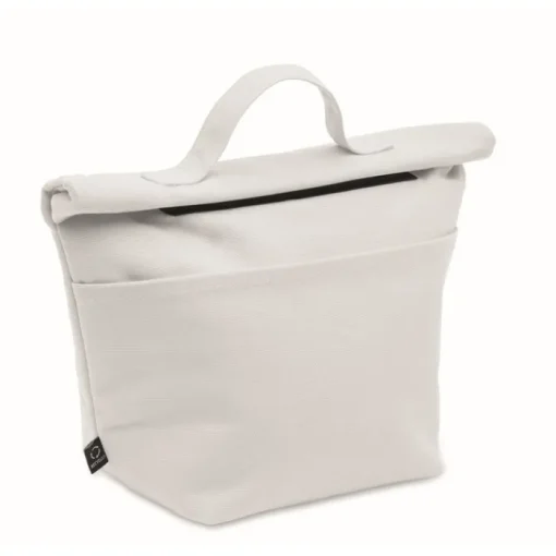 Gift Campaign Borsa termica in cotone riciclato con chiusura rolltop e manico> Borse Termiche
