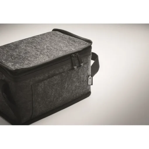 Gift Campaign Borsa termica in feltro rPET da 1 mm con tasca frontale da 5l> Borse Termiche