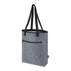 Gift Campaign Borsa termica in feltro riciclato GRS con manici lunghi in cotone> Borse Termiche|Borse Per La Spesa