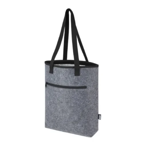 Gift Campaign Borsa termica in feltro riciclato GRS con manici lunghi in cotone> Borse Termiche|Borse Per La Spesa
