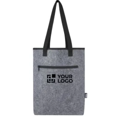 Gift Campaign Borsa termica in feltro riciclato GRS con manici lunghi in cotone></noscript> Borse Termiche|Borse Per La Spesa