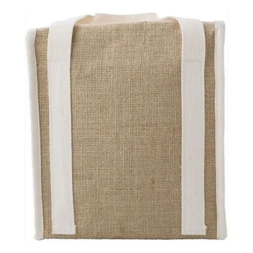 Gift Campaign Borsa termica in juta con tasca frontale in cotone personalizzabile> Borse Termiche