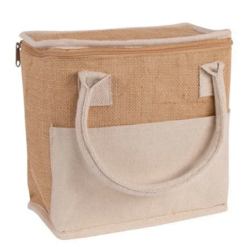 Gift Campaign Borsa termica in juta con manici in cotone rinforzato> Borse Termiche