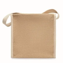 Gift Campaign Borsa termica in juta e cotone con tasca frontale e capacità di 3l></noscript> Borse Termiche