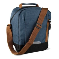 Gift Campaign Borsa termica in rPET con tracolla regolabile e tasca anteriore 8L> Borse Termiche